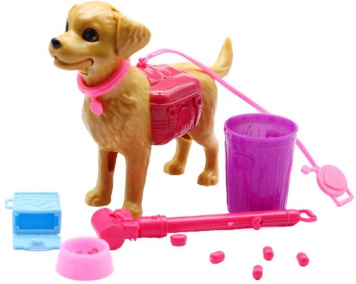 Little New Finds | Hond voor Barbie | Honden speelset | + Gratis kleding set